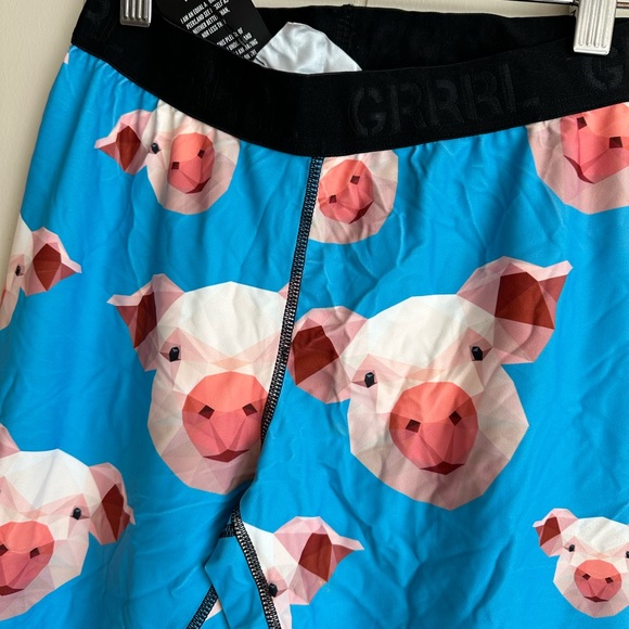NWT….GRRRL Kandice Pig Print Leggings/ small - Picture 3 of 12